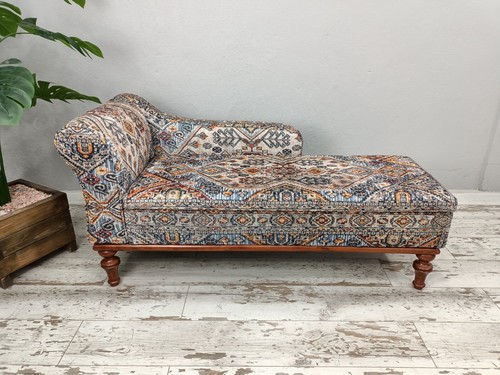 Storage chaise lounge blue - storage,
